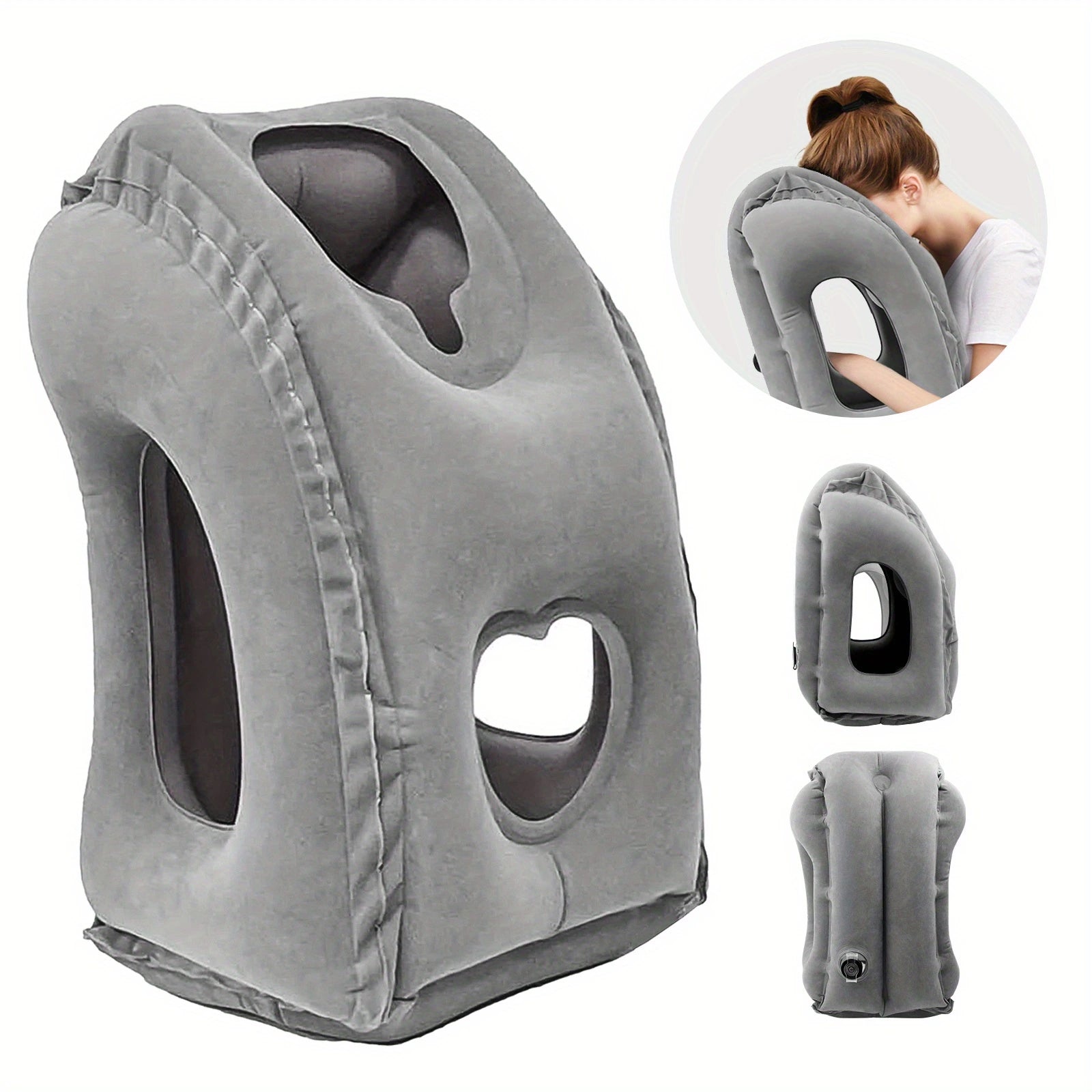Tazzi™ Pod - The Ergonomic Inflatable Travel Pillow | Izzat Travel