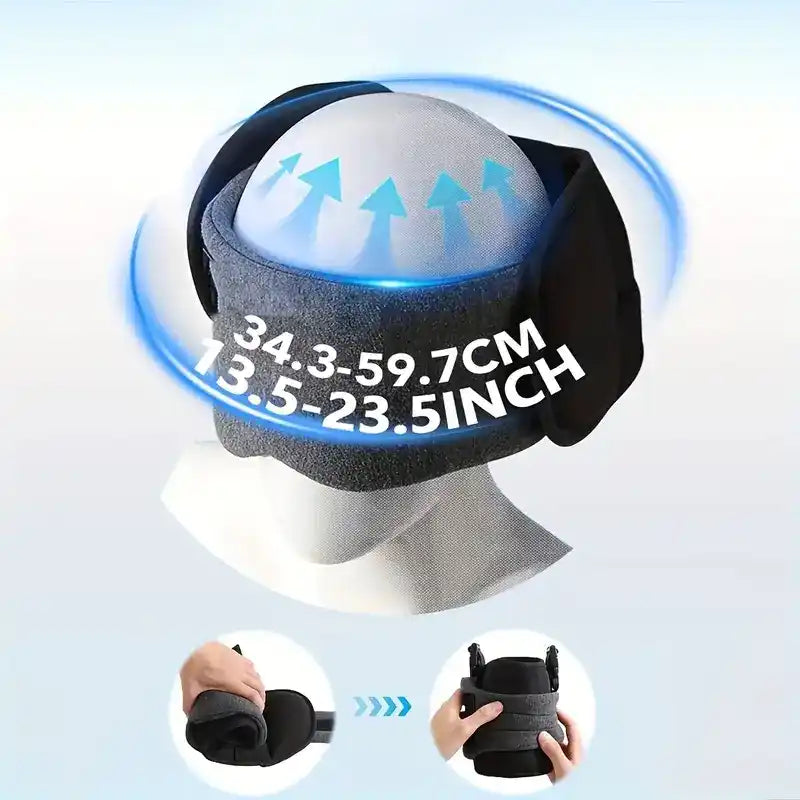 Tazzi DreamNest — Ergonomic 360° Head & Neck Support for Travel