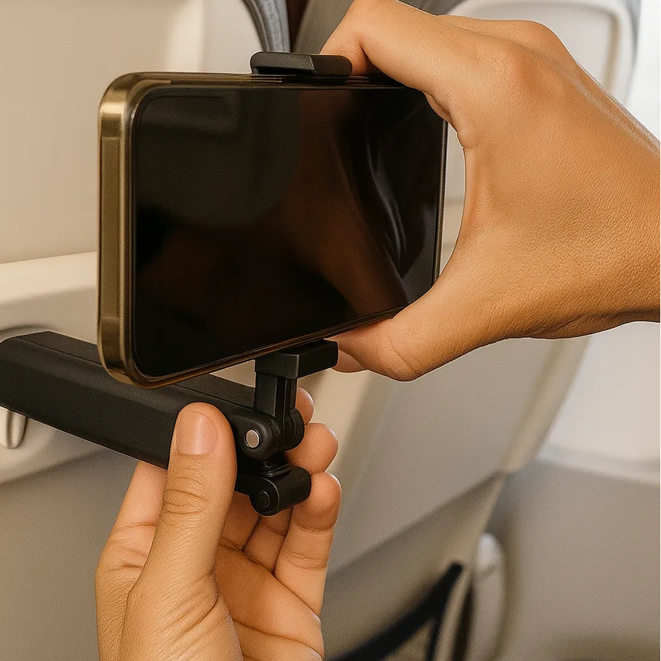 Tazzi™ WingClip Universal Mount for Flight, Desk & Gym - Izzat Travel